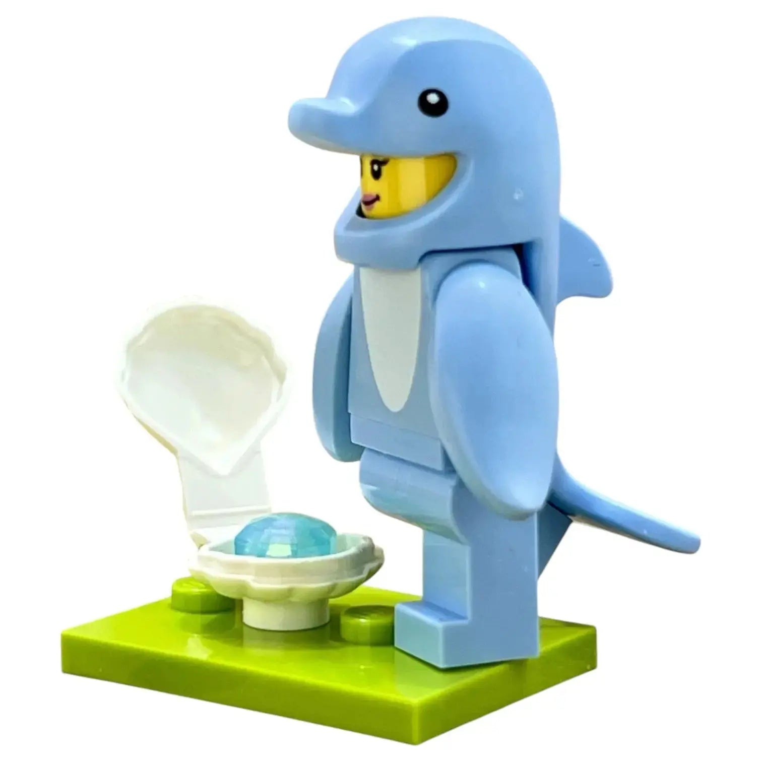 LEGO Minifigur Serie 28 Tiere Fan im Delphinkostüm - col472 Spiele PIrat