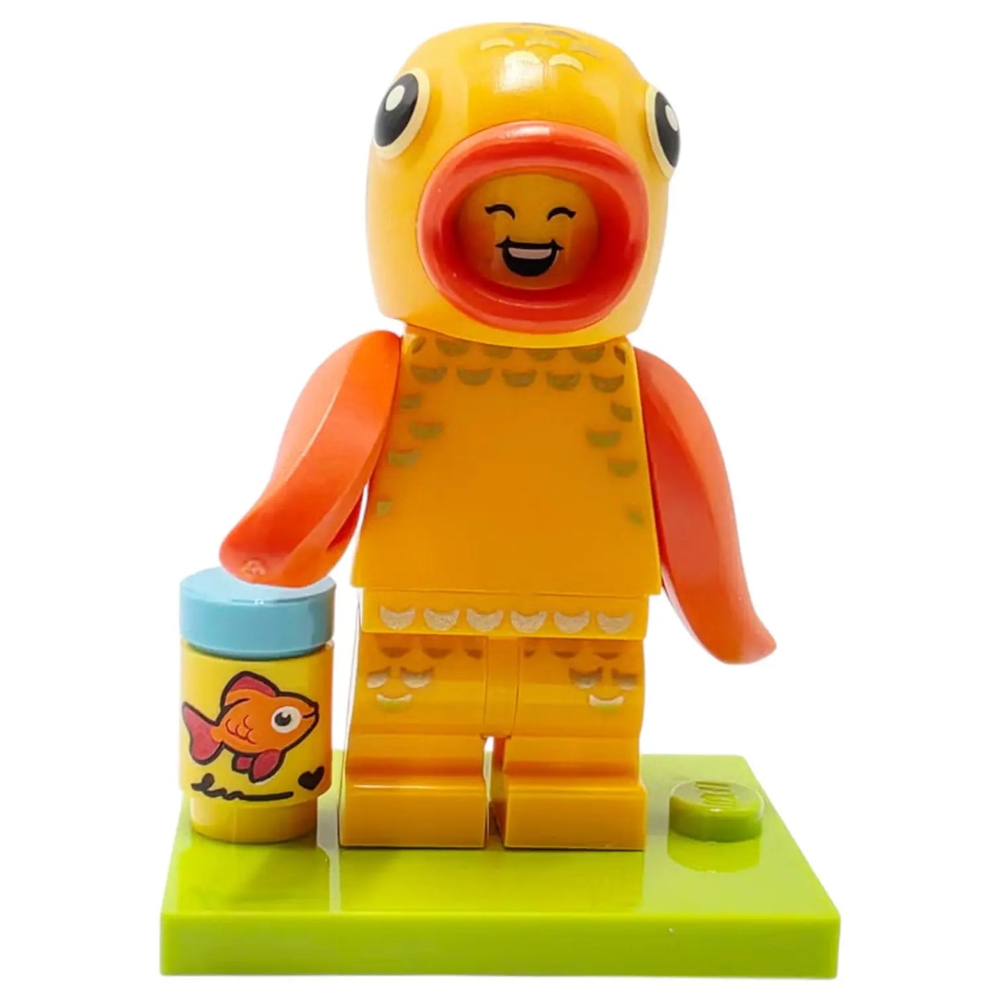LEGO Minifigur Serie 28 Tiere Fan im Goldfischkostüm - col463 Spiele PIrat
