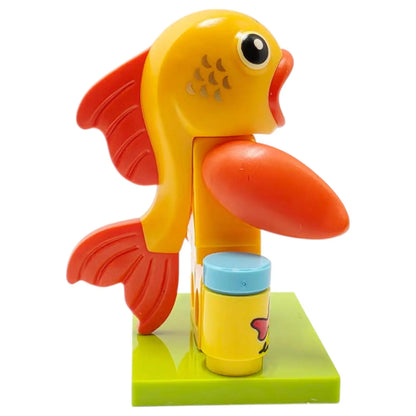 LEGO Minifigur Serie 28 Tiere Fan im Goldfischkostüm - col463 Spiele PIrat