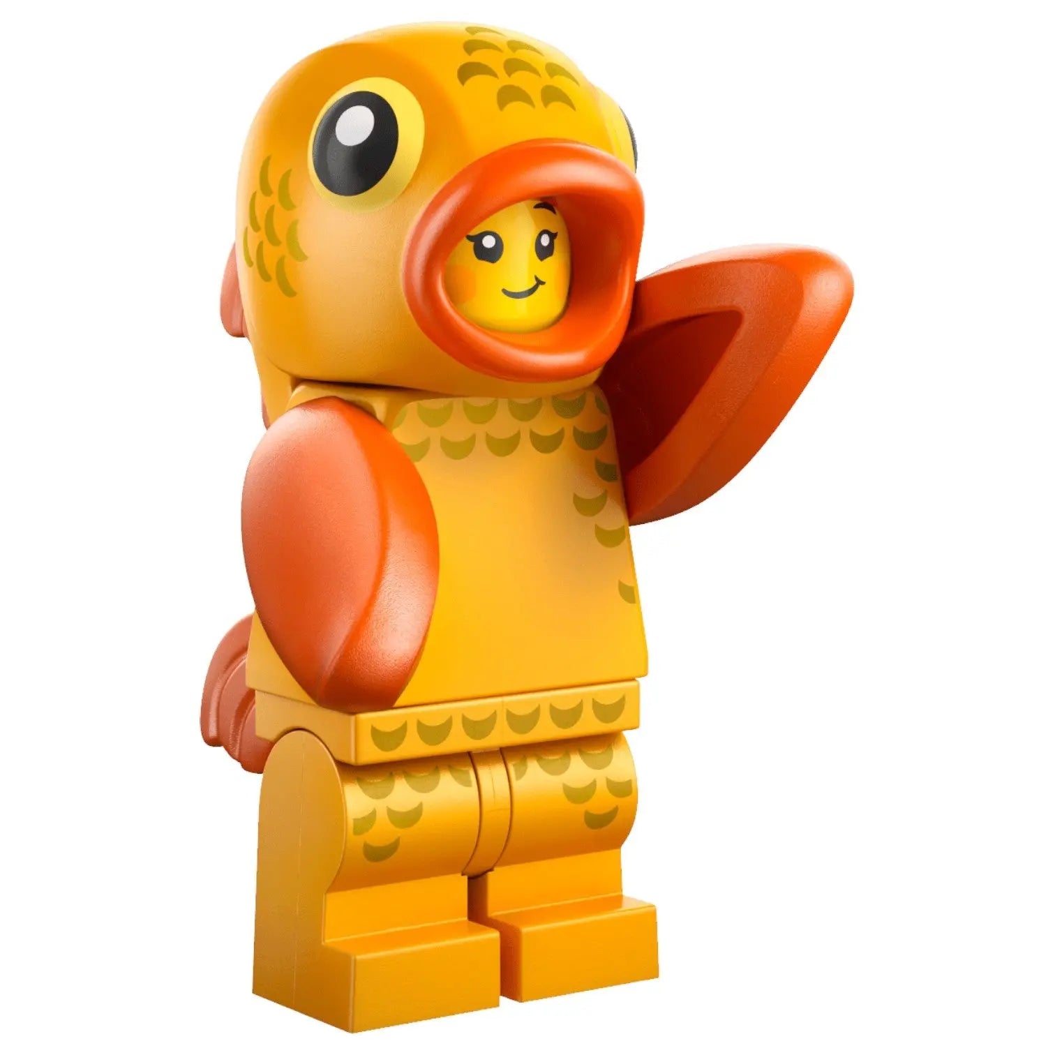 LEGO Minifigur Serie 28 Tiere Fan im Goldfischkostüm - col463 Spiele PIrat