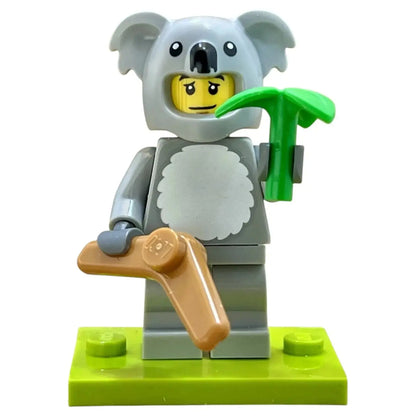 LEGO Minifigur Serie 28 Tiere Fan im Koalakostüm - col466 Spiele PIrat