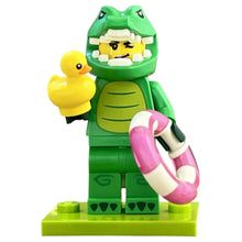 LEGO Minifigur Serie 28 Tiere Fan im Krokodilkostüm - col468 Spiele PIrat