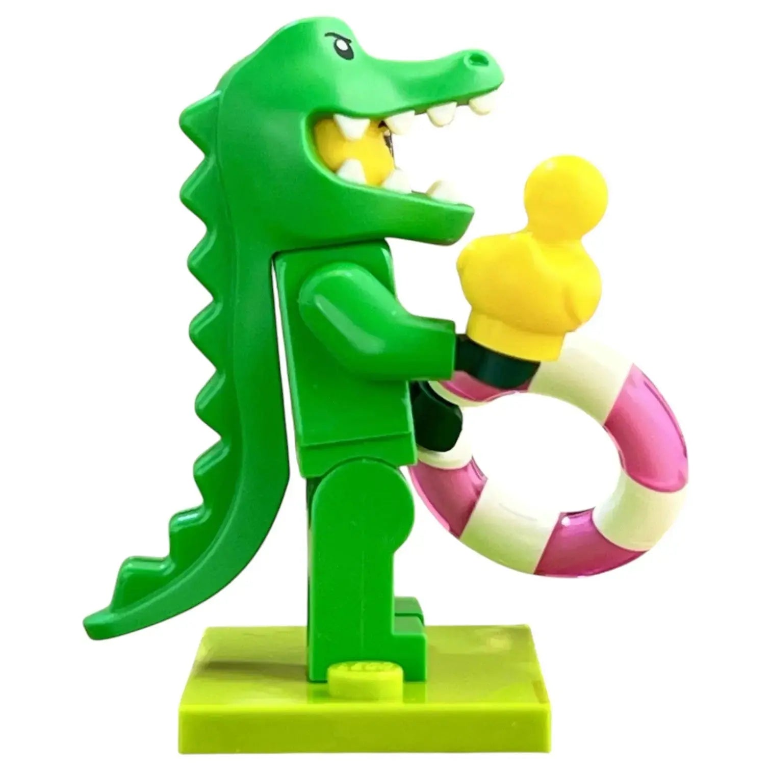 LEGO Minifigur Serie 28 Tiere Fan im Krokodilkostüm - col468 Spiele PIrat