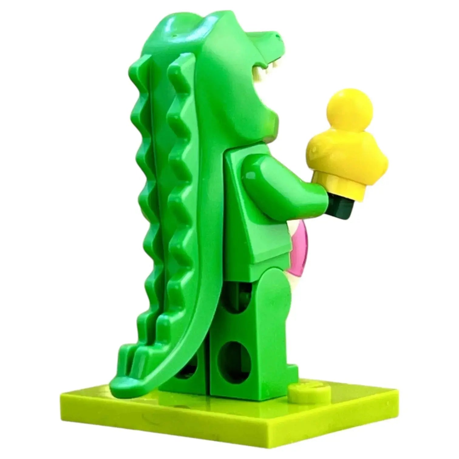 LEGO Minifigur Serie 28 Tiere Fan im Krokodilkostüm - col468 Spiele PIrat