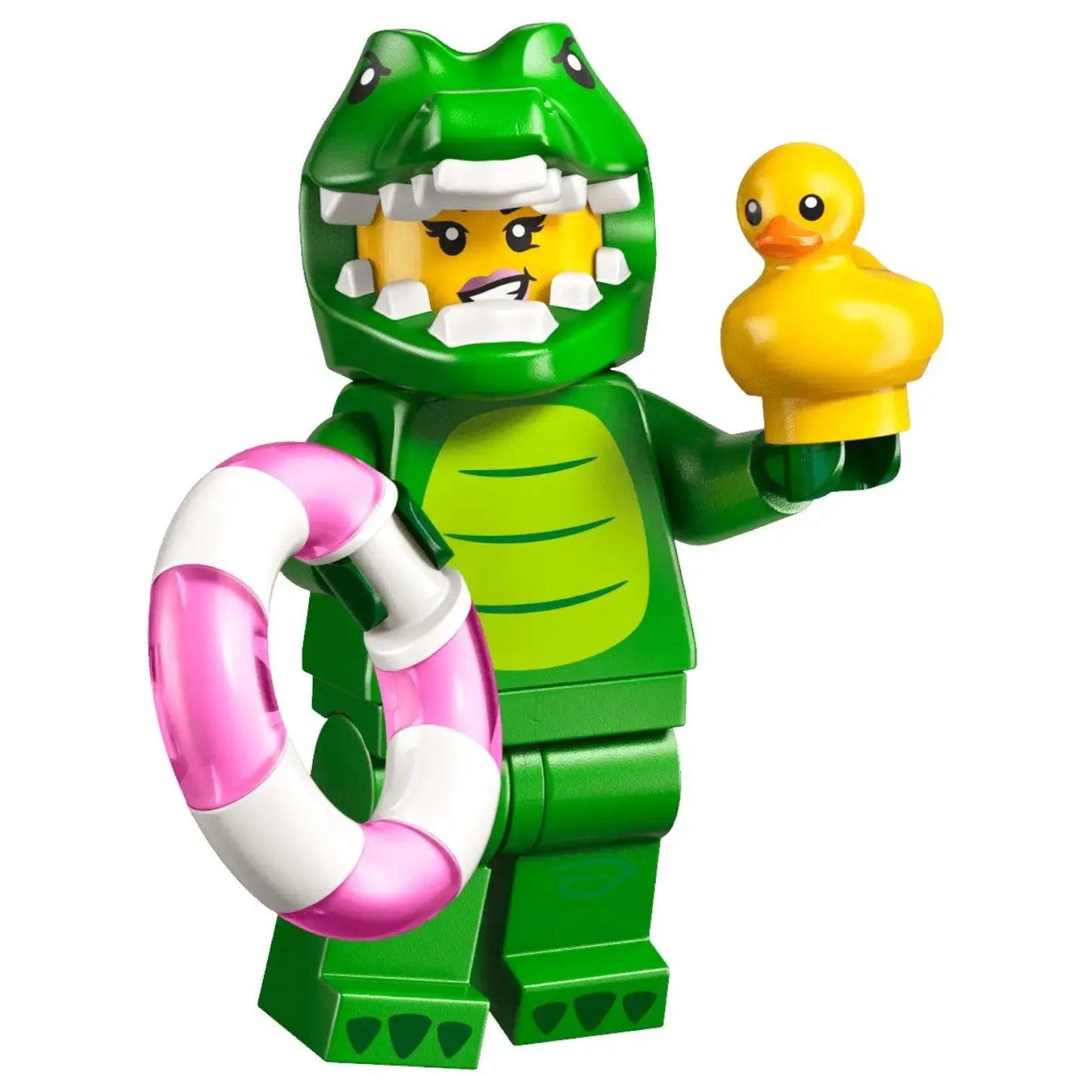 LEGO Minifigur Serie 28 Tiere Fan im Krokodilkostüm - col468 Spiele PIrat