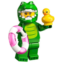 LEGO Minifigur Serie 28 Tiere Fan im Krokodilkostüm - col468 Spiele PIrat