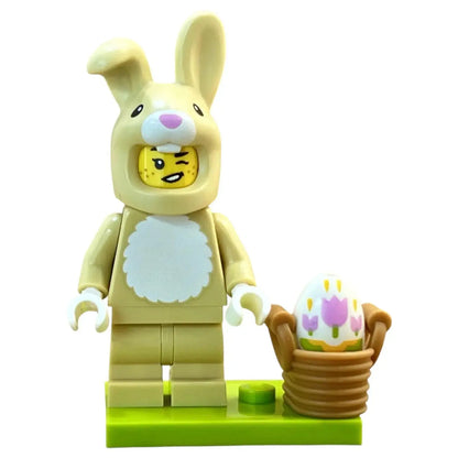 LEGO Minifigur Serie 28 Tiere Fan im Osterhasenkostüm - col472 Spiele PIrat