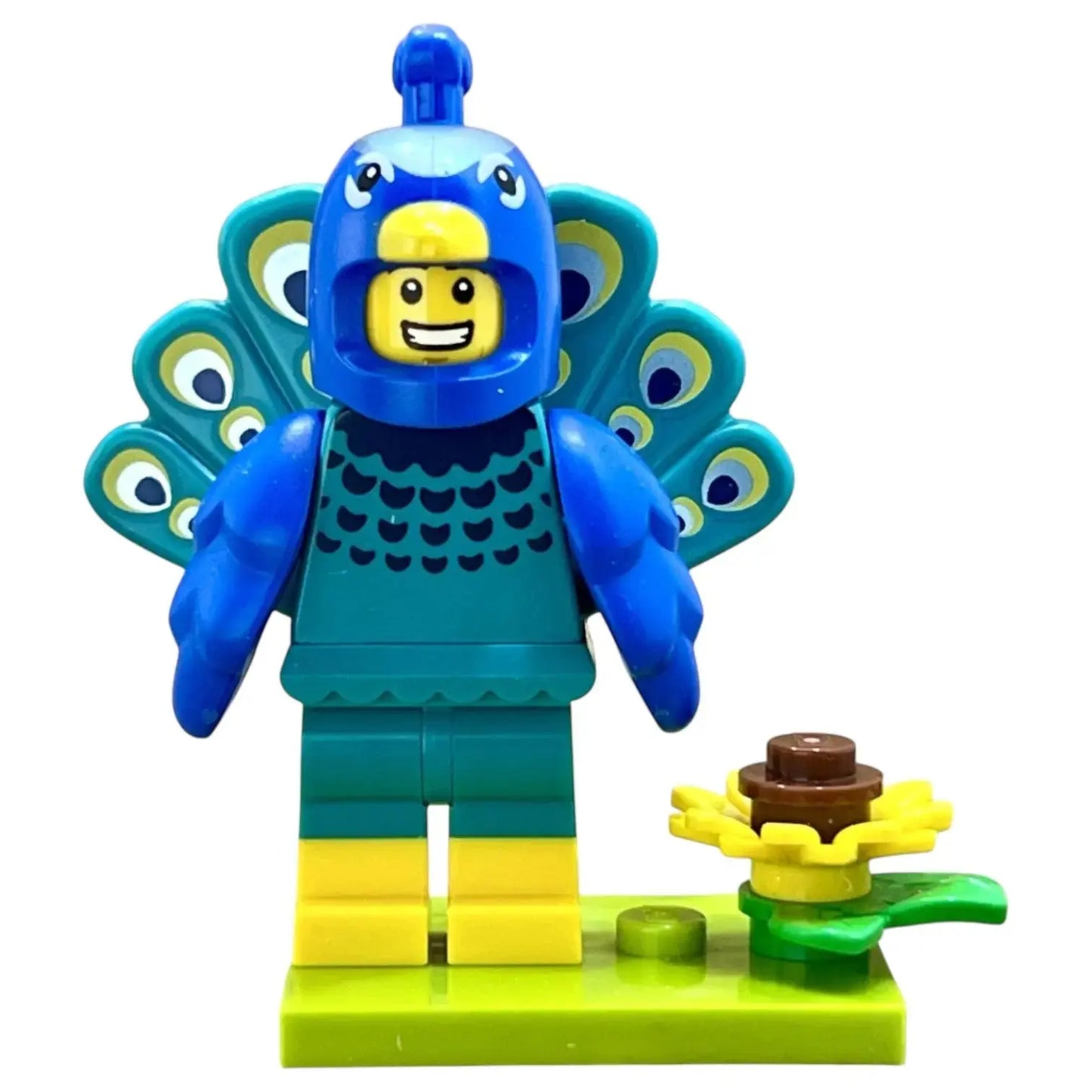 LEGO Minifigur Serie 28 Tiere Fan im Pfauenkostüm - col461 Spiele PIrat