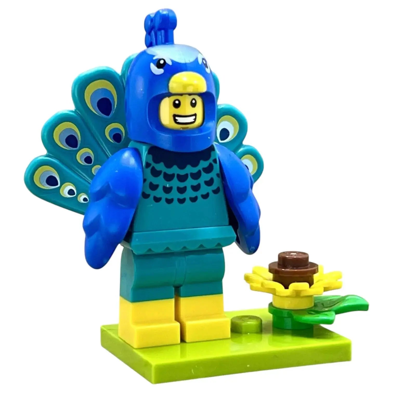 LEGO Minifigur Serie 28 Tiere Fan im Pfauenkostüm - col461 Spiele PIrat