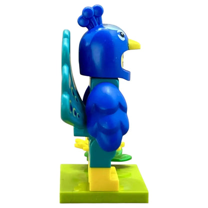 LEGO Minifigur Serie 28 Tiere Fan im Pfauenkostüm - col461 Spiele PIrat