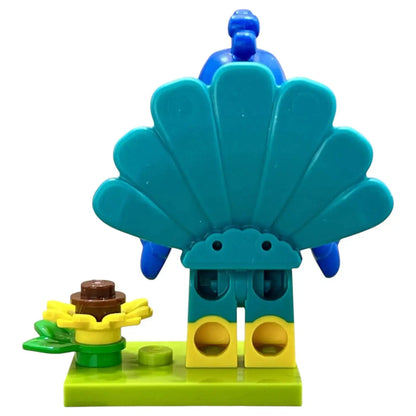 LEGO Minifigur Serie 28 Tiere Fan im Pfauenkostüm - col461 Spiele PIrat