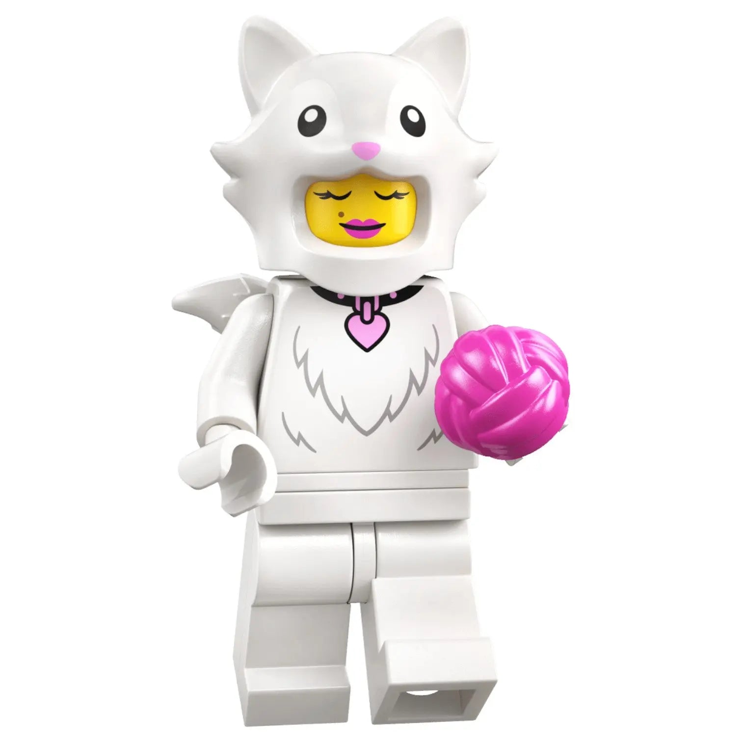 LEGO Minifigur Serie 28 Tiere Fan im flauschigen Katzenkostüm - col462 Spiele PIrat