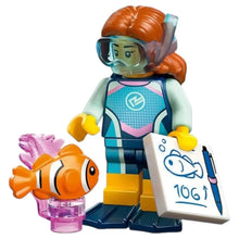LEGO Minifigur Serie 29 Marine Biologist - col474 Spiele Pirat
