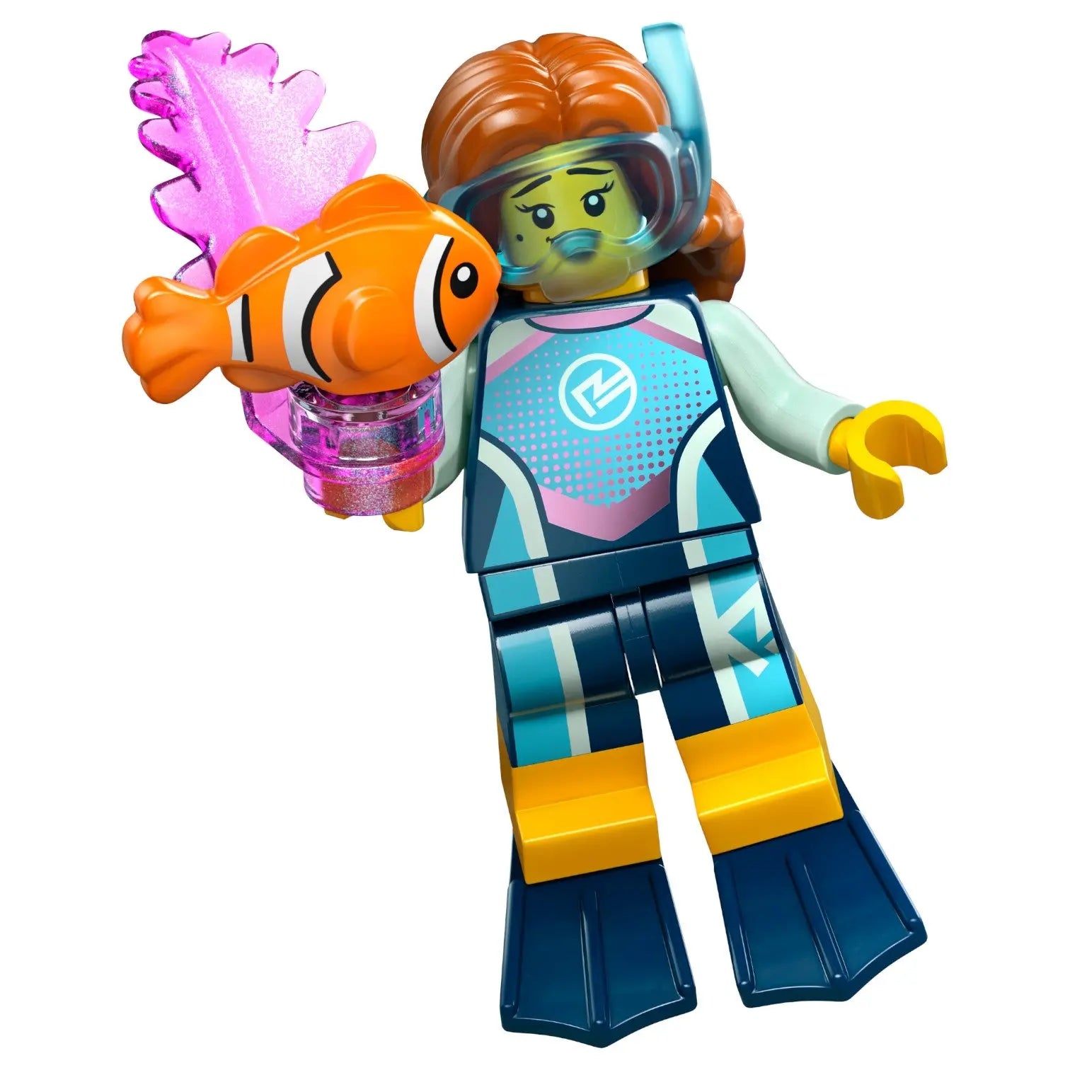 LEGO Minifigur Serie 29 Marine Biologist - col474 Spiele Pirat