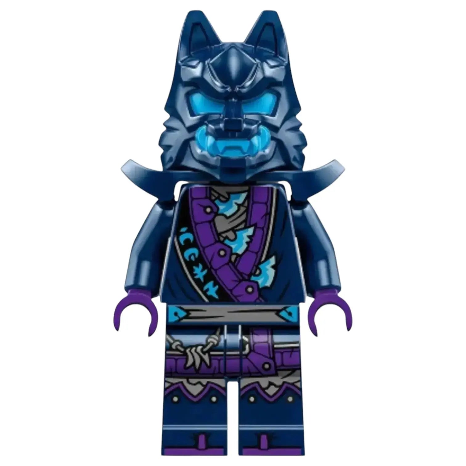 LEGO Ninjago Minifigur Wolf Mask Warrior mit Waffe - njo0851 Spiele Pirat