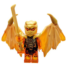 LEGO Ninjago Minifigur Cole Golden Drachenform mit Waffe - njo0781 Spiele Pirat