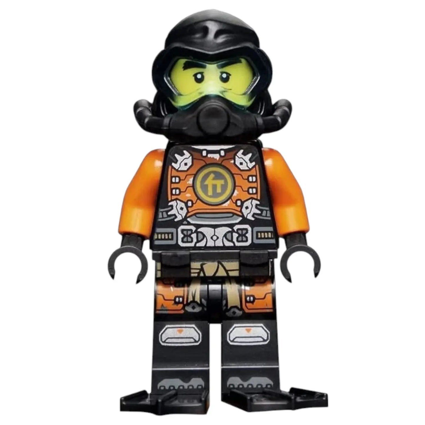 LEGO Ninjago Minifigur Cole Seabound Scuba Gear mit Waffe - njo0700 Spiele Pirat