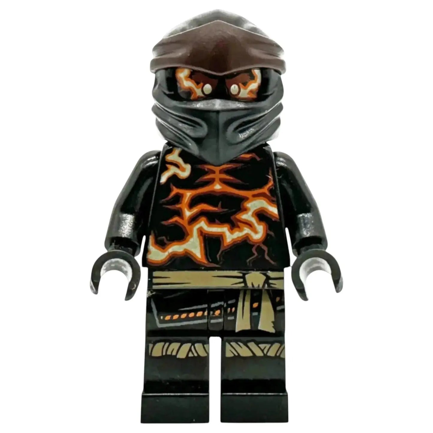 LEGO Ninjago Minifigur Cole Spinjitzu Burst mit Waffe - njo0612 Spiele Pirat
