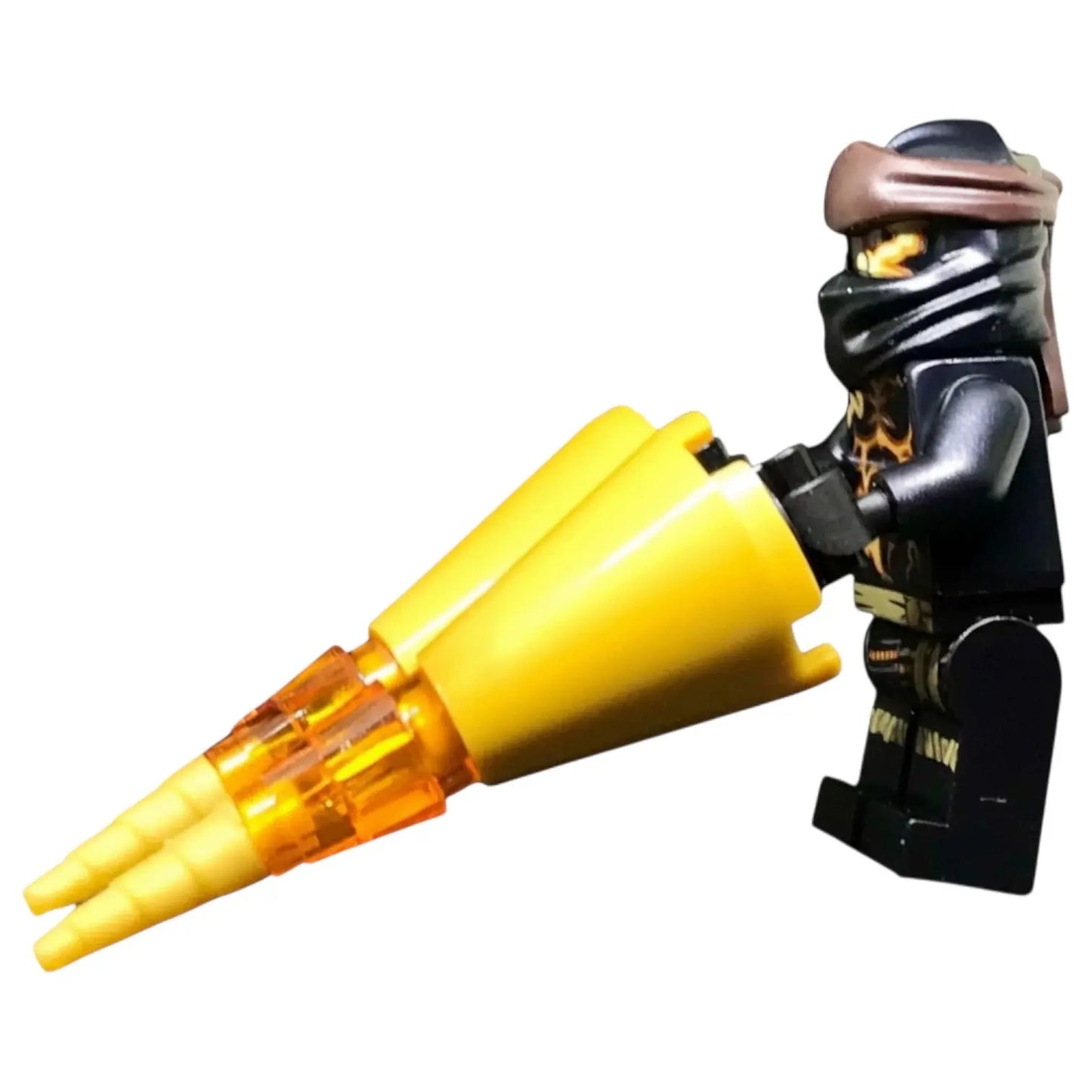 LEGO Ninjago Minifigur Cole Spinjitzu Burst mit Waffe - njo0612 Spiele Pirat