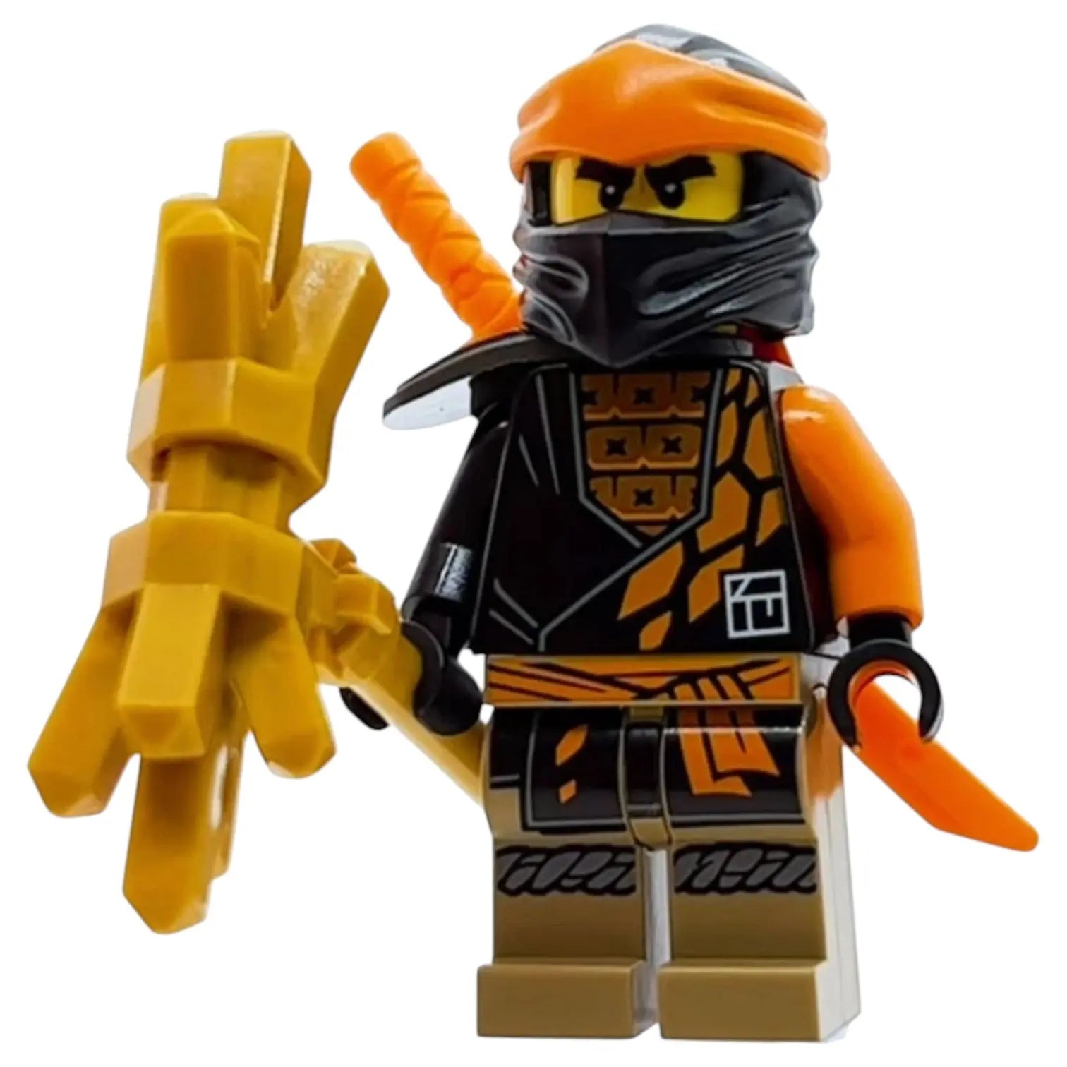 LEGO Ninjago Minifigur Cole mit Waffe - njo0720 Spiele Pirat