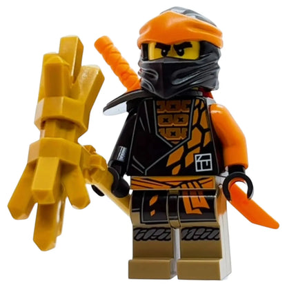 LEGO Ninjago Minifigur Cole mit Waffe - njo0720 Spiele Pirat