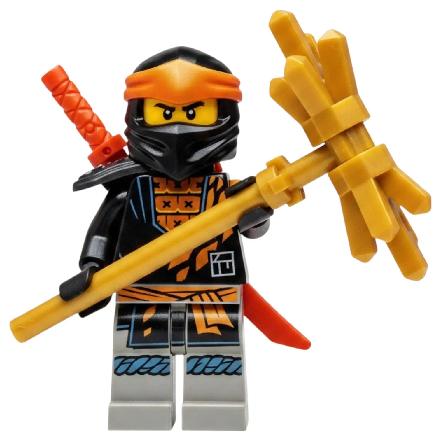 LEGO Ninjago Minifigur Cole mit Waffe - njo0720 Spiele Pirat