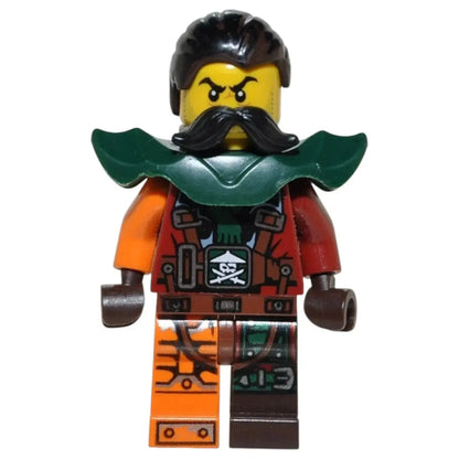 LEGO Ninjago Minifigur Flintlocke - njo0239 Spiele Pirat
