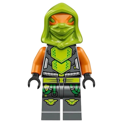 LEGO Ninjago Minifigur Frak mit Waffe - njo0977 Spiele Pirat