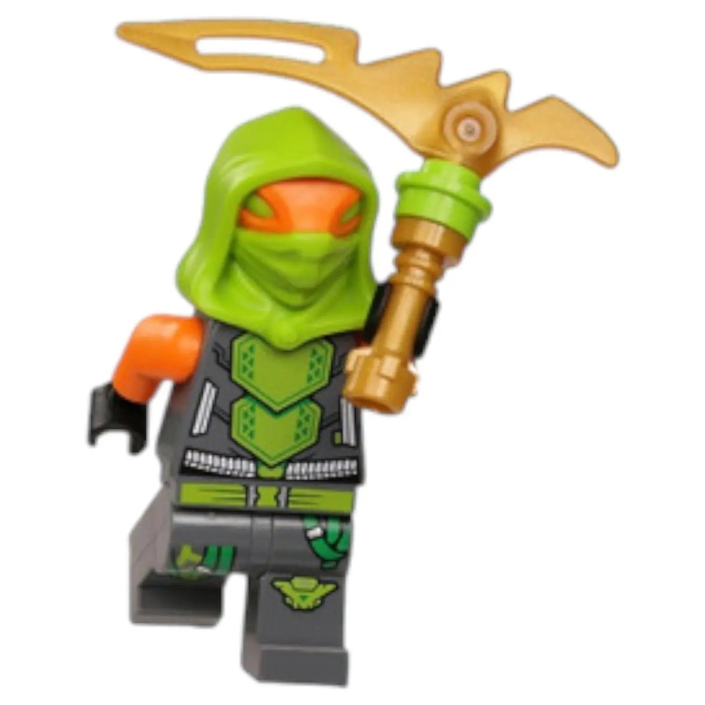 LEGO Ninjago Minifigur Frak mit Waffe - njo0977 Spiele Pirat