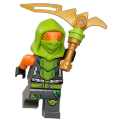 LEGO Ninjago Minifigur Frak mit Waffe - njo0977 Spiele Pirat