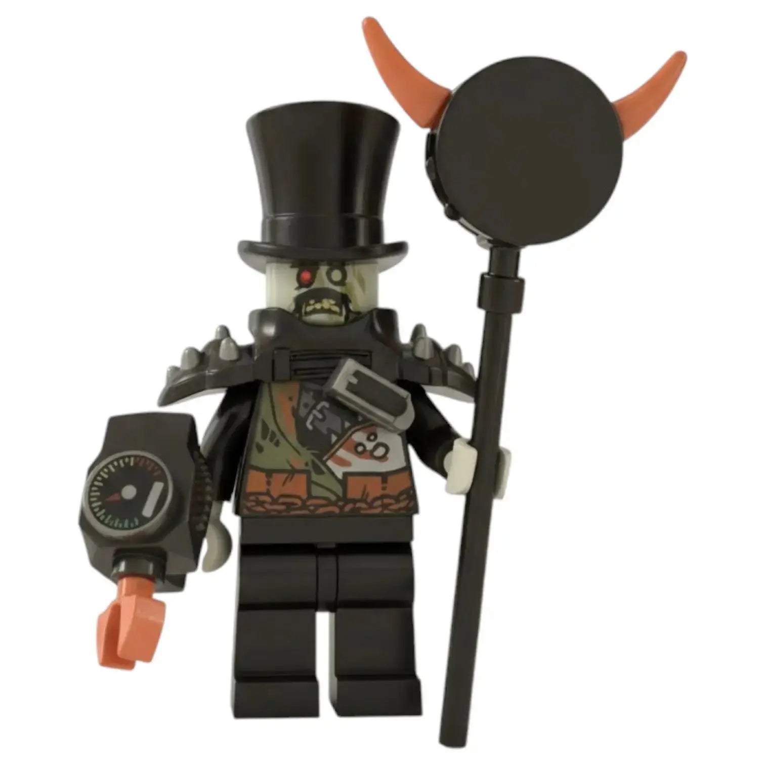 LEGO Ninjago Minifigur Iron Baron mit Stab - njo0464 Spiele Pirat