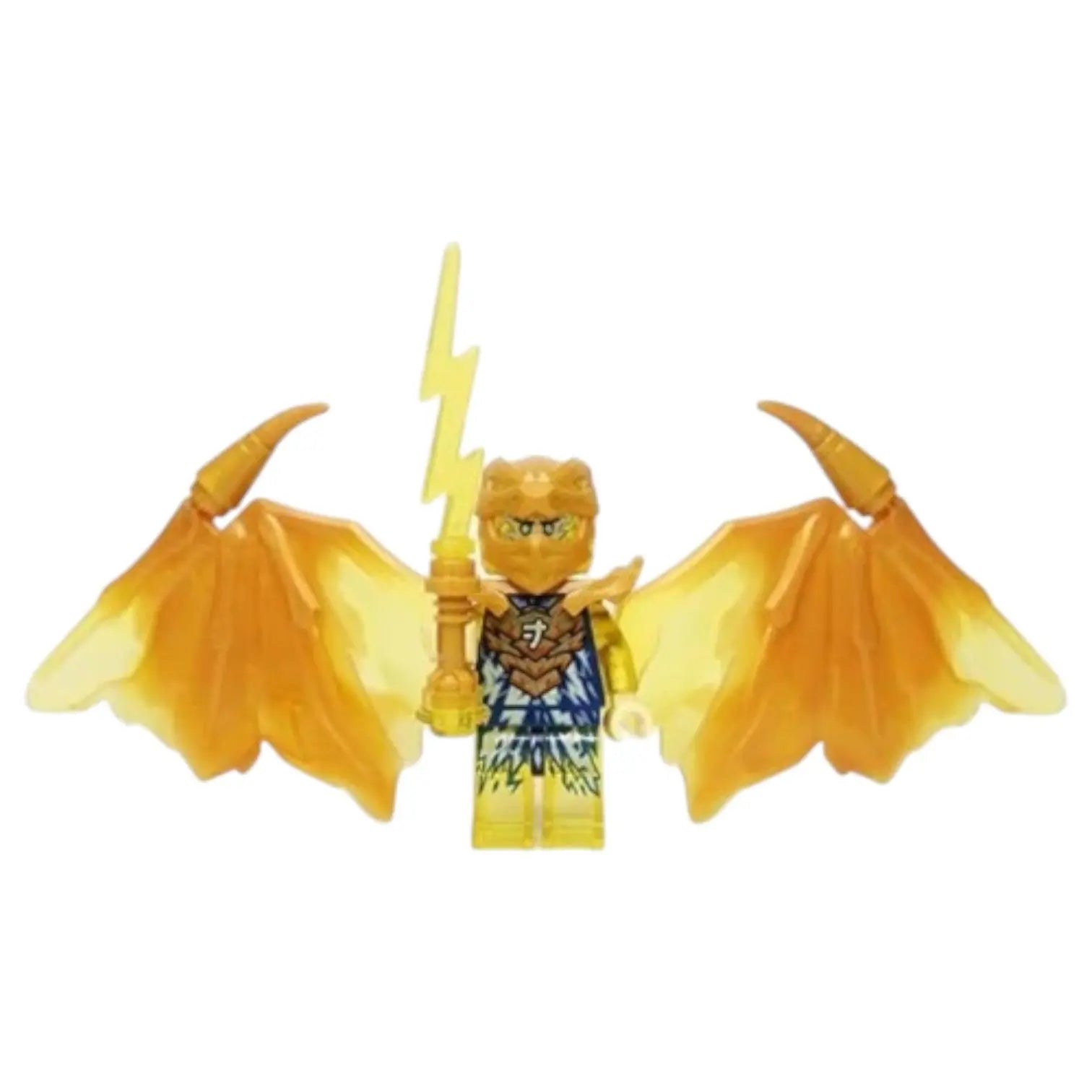 LEGO Ninjago Minifigur Jay Golden Drachenform mit Waffe - njo0755 Spiele Pirat