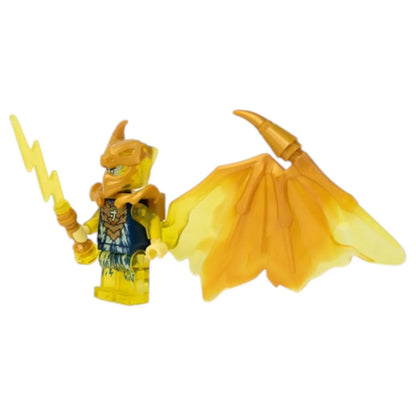 LEGO Ninjago Minifigur Jay Golden Drachenform mit Waffe - njo0755 Spiele Pirat