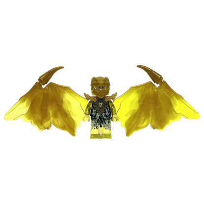 LEGO Ninjago Minifigur Jay Golden Drachenform mit Waffe - njo0755 Spiele Pirat