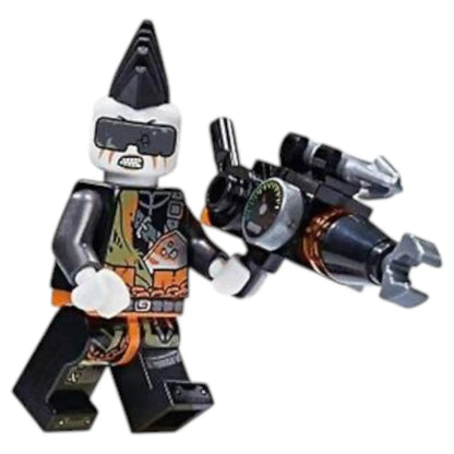 LEGO Ninjago Minifigur Jet Jack mit Waffe - njo0478 Spiele Pirat