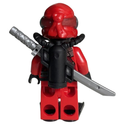 LEGO Ninjago Minifigur Kai Seabound Scuba Gear mit Waffe - njo0695 Spiele Pirat