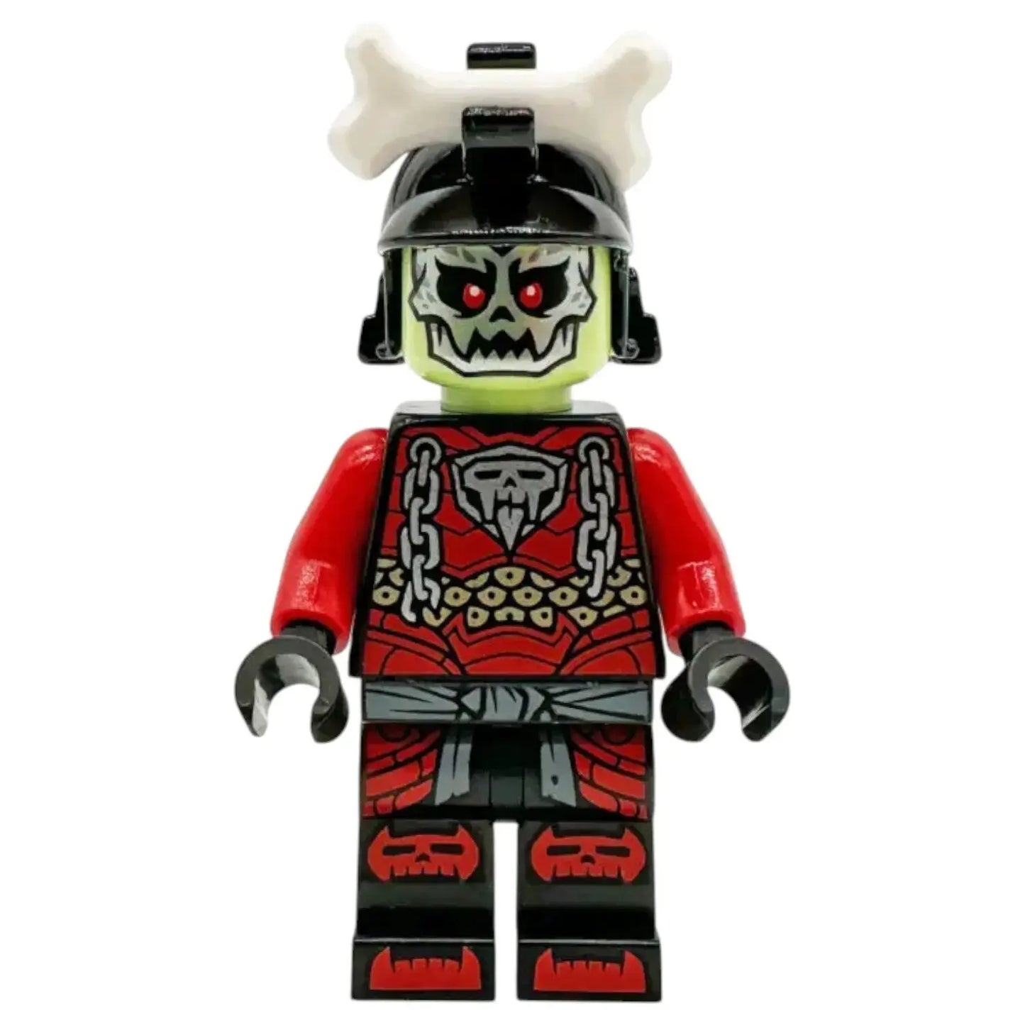 LEGO Ninjago Minifigur Knochen König - njo0807 Spiele Pirat