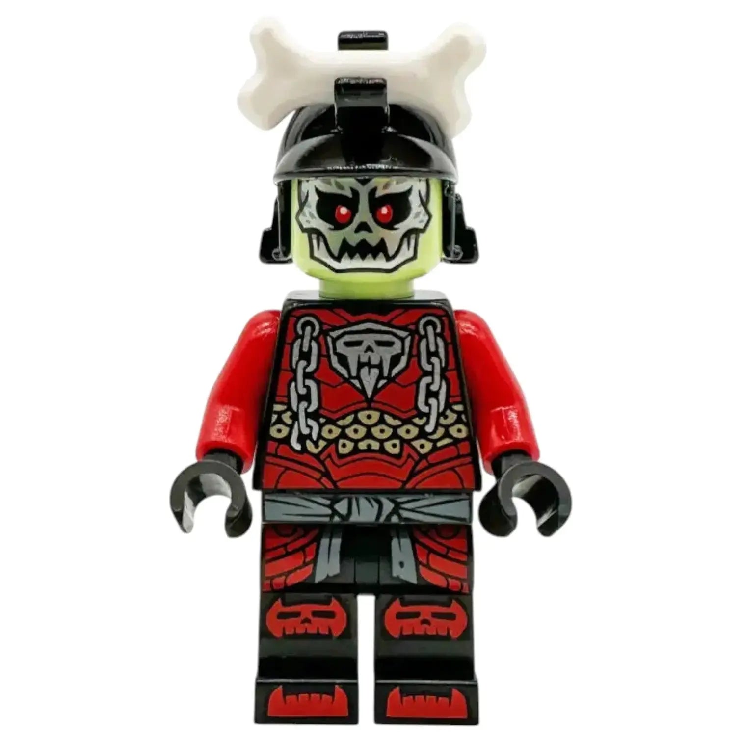LEGO Ninjago Minifigur Knochen König - njo0807 Spiele Pirat