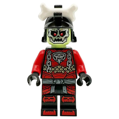 LEGO Ninjago Minifigur Knochen König - njo0807 Spiele Pirat
