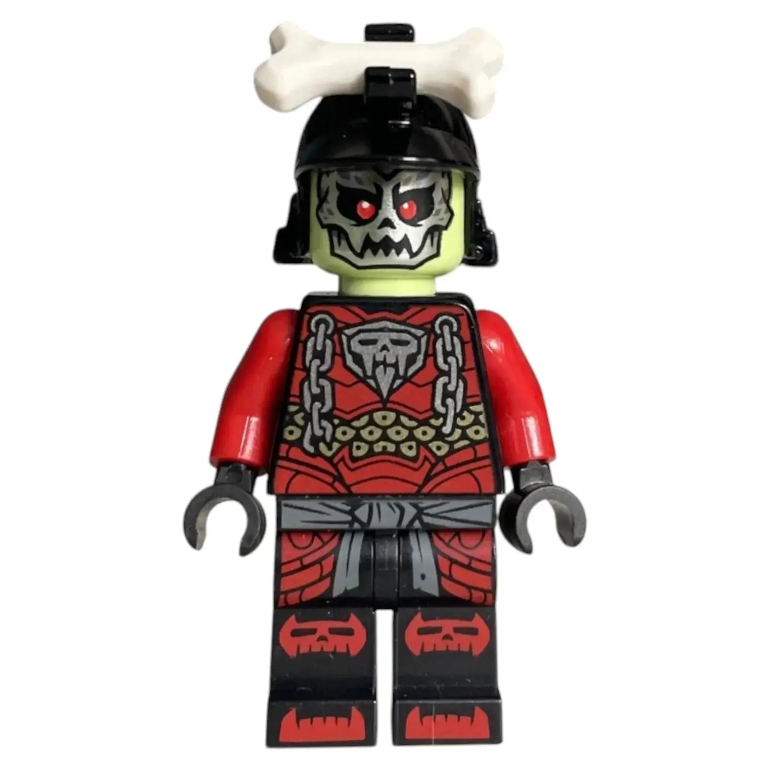 LEGO Ninjago Minifigur Knochen König - njo0807 Spiele Pirat
