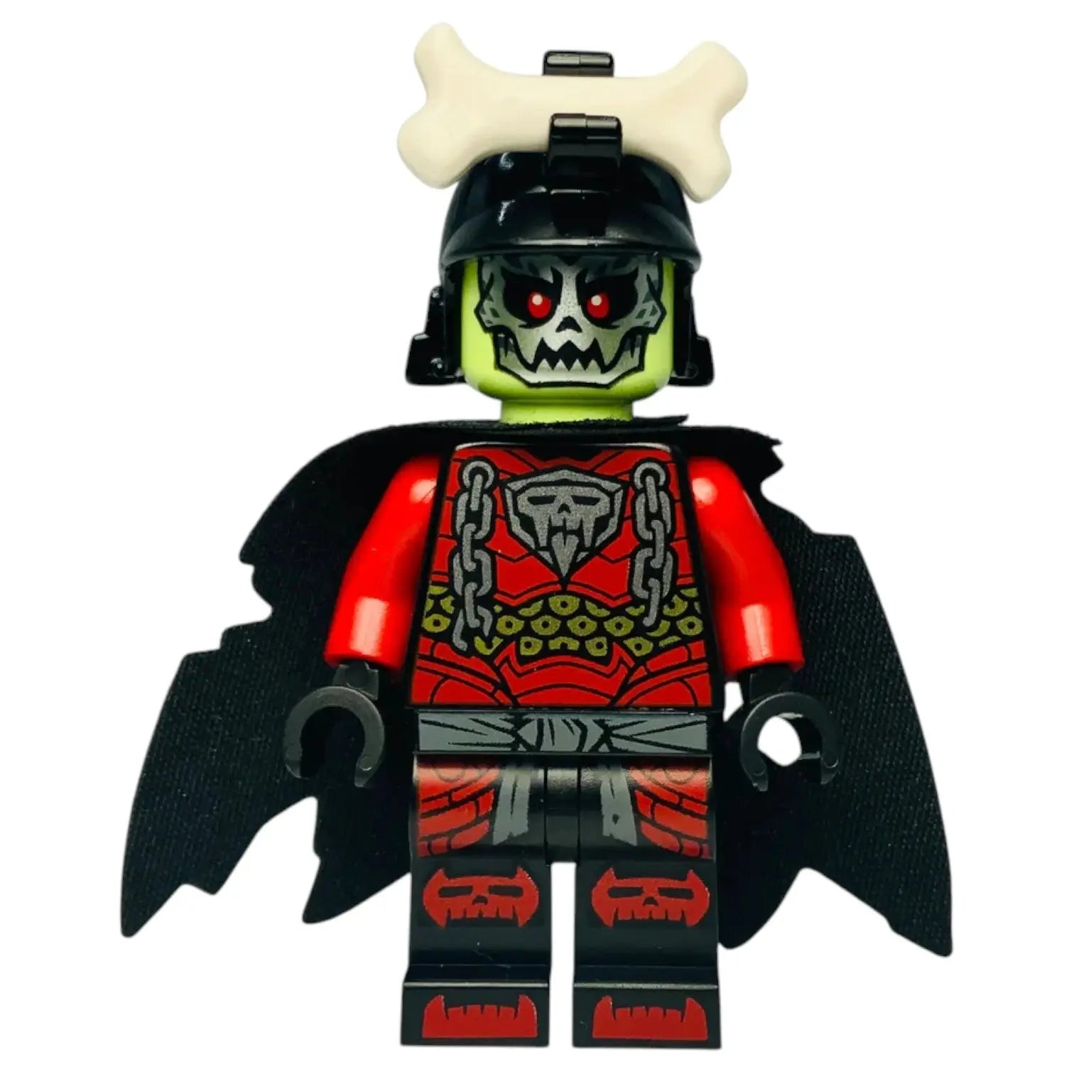 LEGO Ninjago Minifigur Knochen König - njo0889 Spiele Pirat