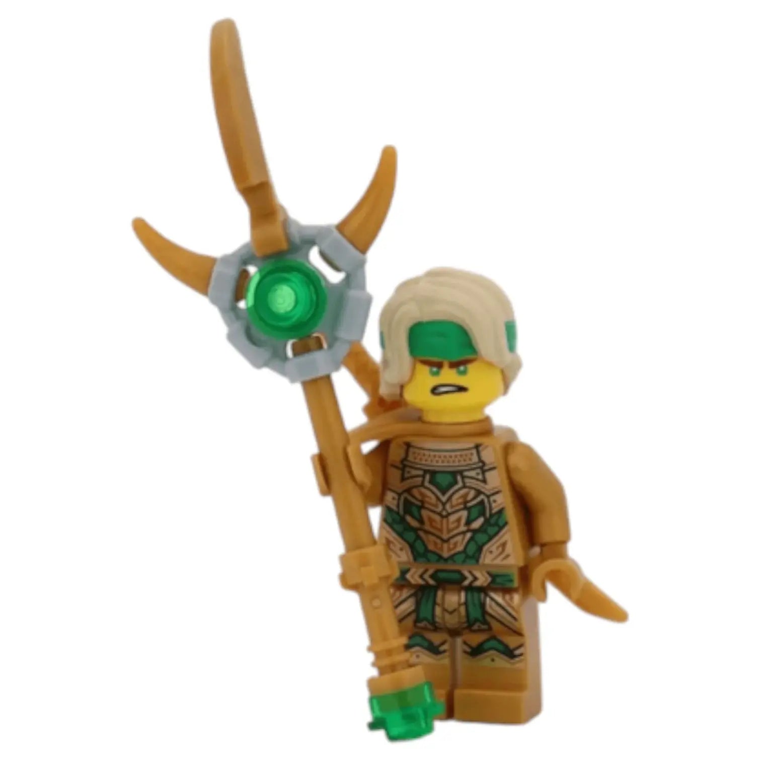 LEGO Ninjago Minifigur Lloyd Golden Oni Ninja mit Waffe - njo0796 Spiele Pirat