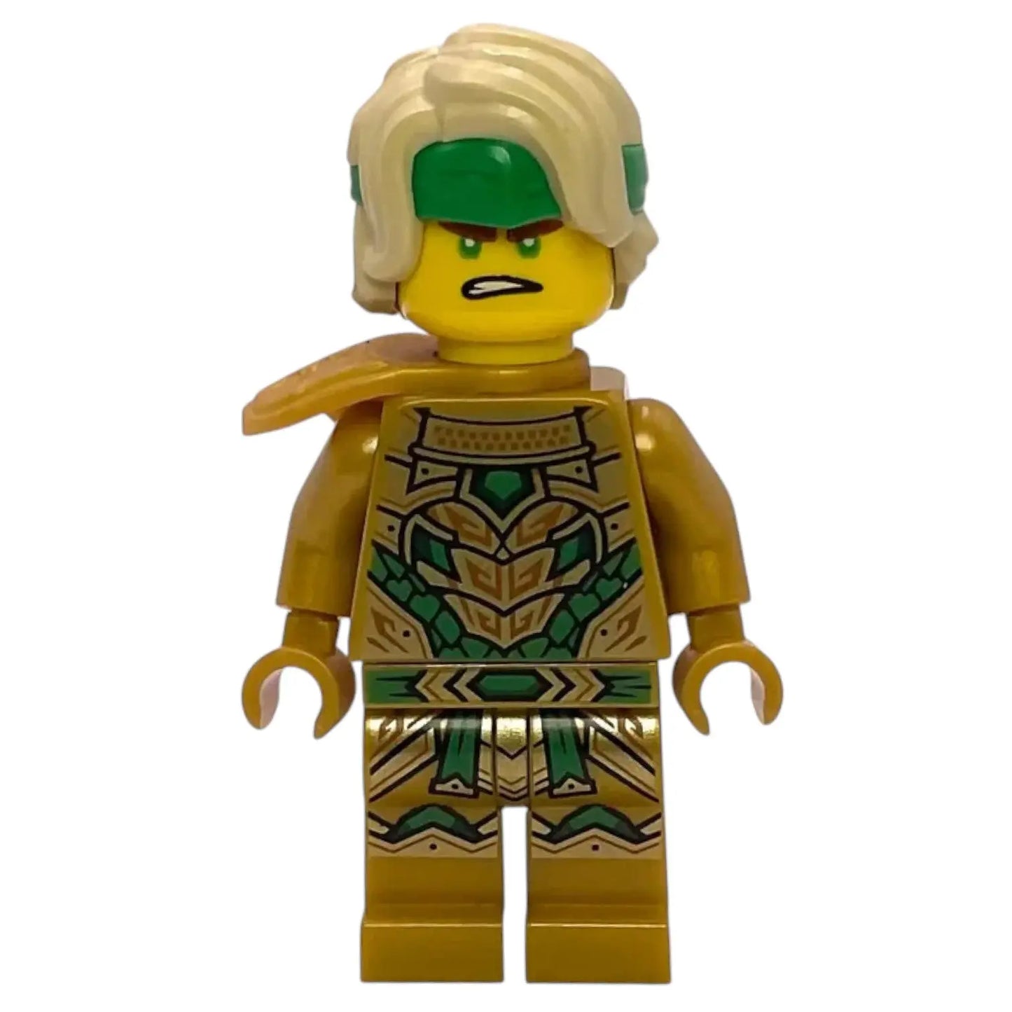 LEGO Ninjago Minifigur Lloyd Golden Oni Ninja mit Waffe - njo0796 Spiele Pirat