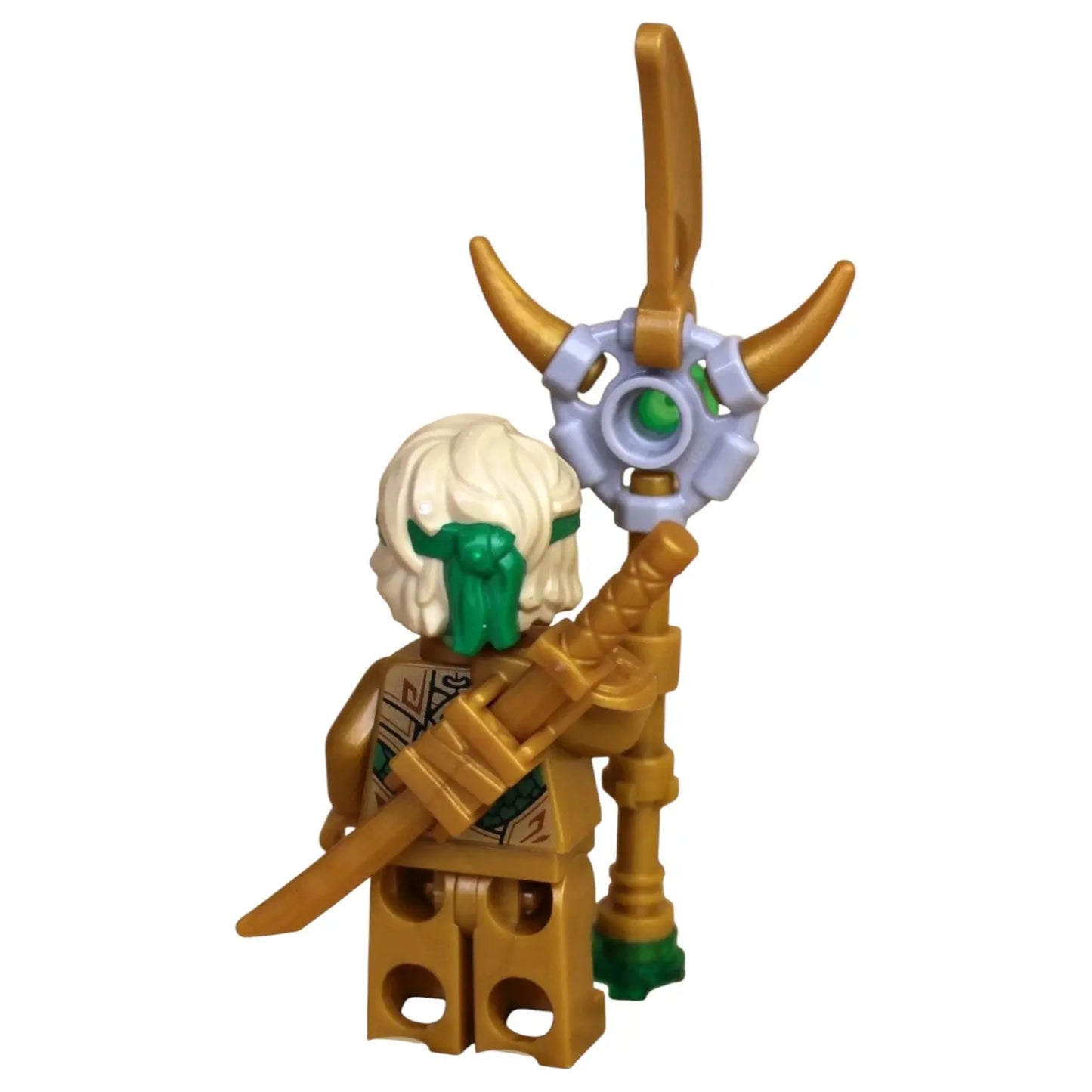 LEGO Ninjago Minifigur Lloyd Golden Oni Ninja mit Waffe - njo0796 Spiele Pirat