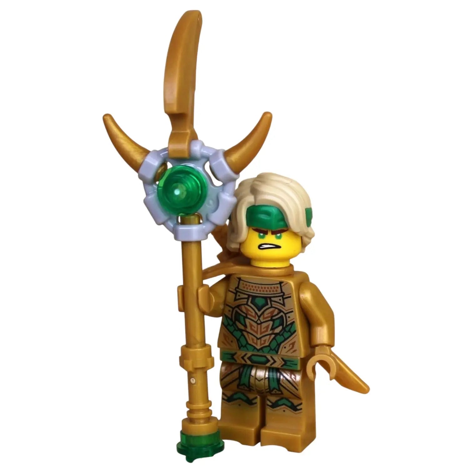 LEGO Ninjago Minifigur Lloyd Golden Oni Ninja mit Waffe - njo0796 Spiele Pirat