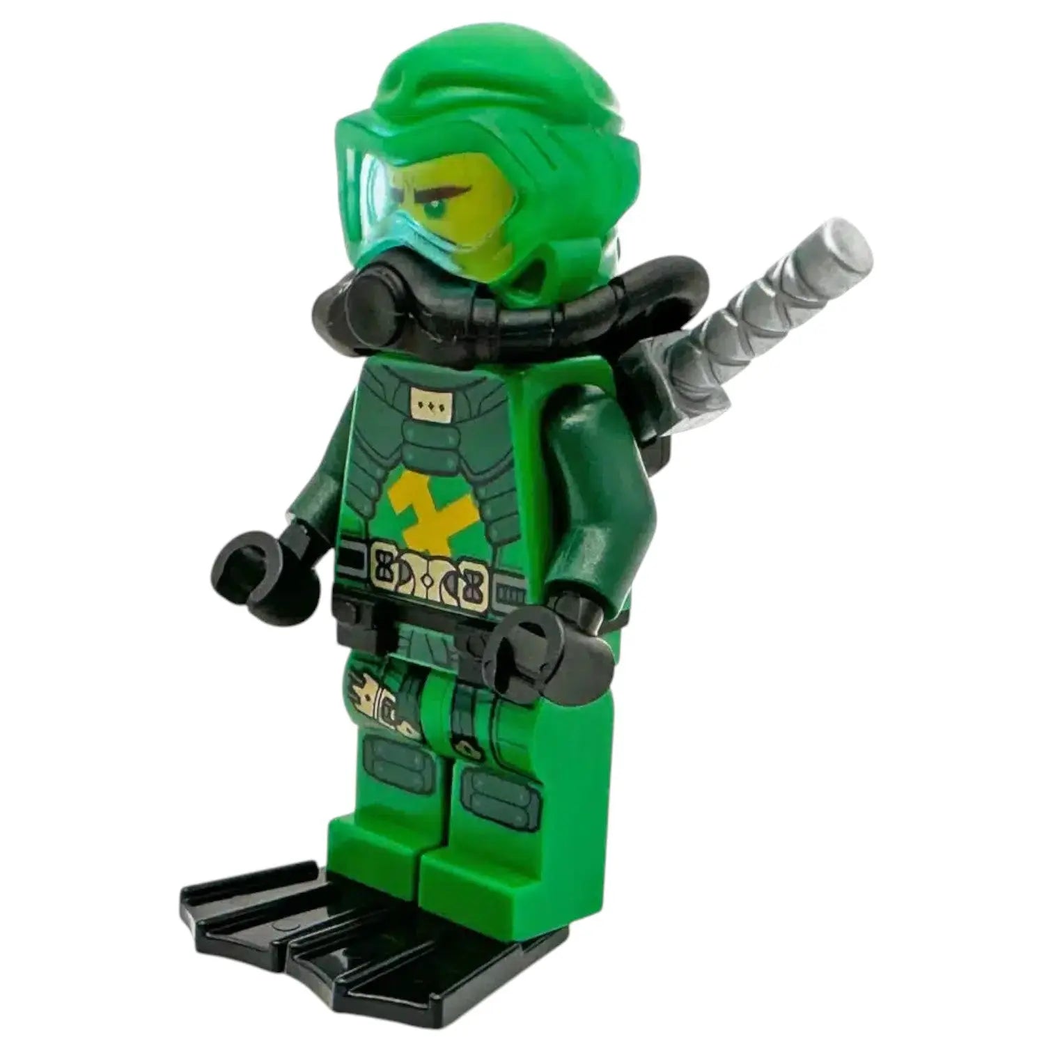 LEGO Ninjago Minifigur Lloyd Seabound Scuba Gear mit Waffe - njo0702 Spiele Pirat