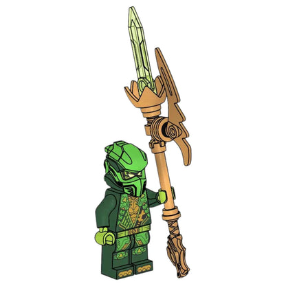 LEGO Ninjago Minifigur Lloyd mit Waffe - njo0928 Spiele Pirat