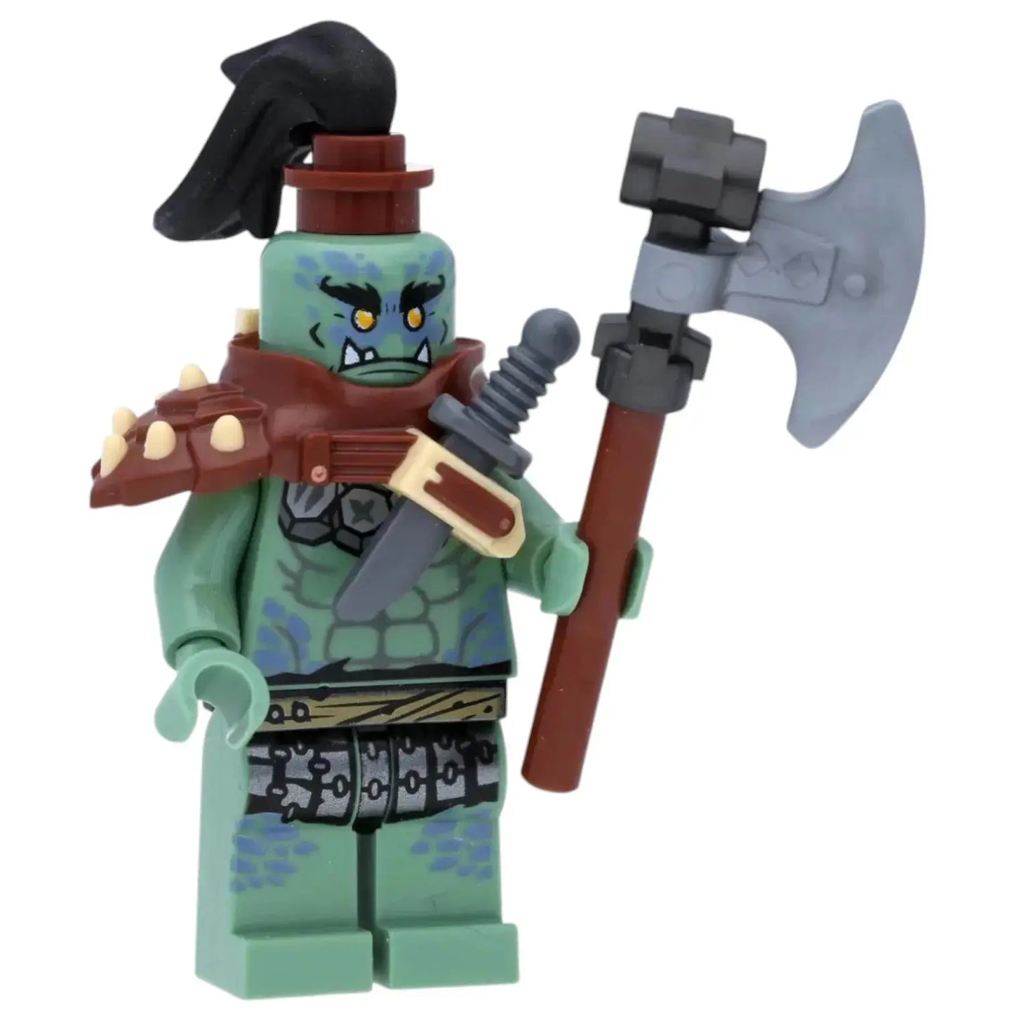 LEGO Ninjago Minifigur Munce Murt mit Axt - njo0603 Spiele Pirat
