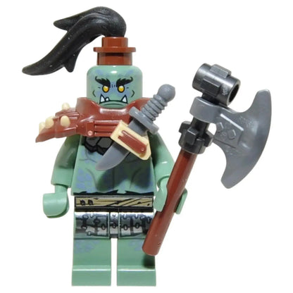 LEGO Ninjago Minifigur Munce Murt mit Axt - njo0603 Spiele Pirat