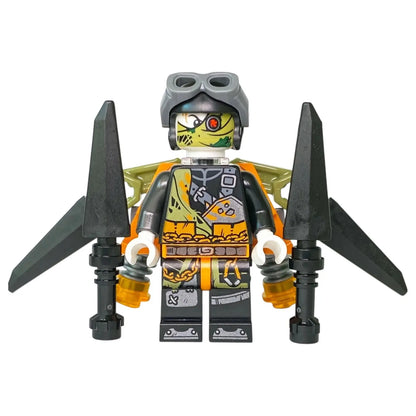 LEGO Ninjago Minifigur Nitro mit JetPack - njo0487 Spiele Pirat